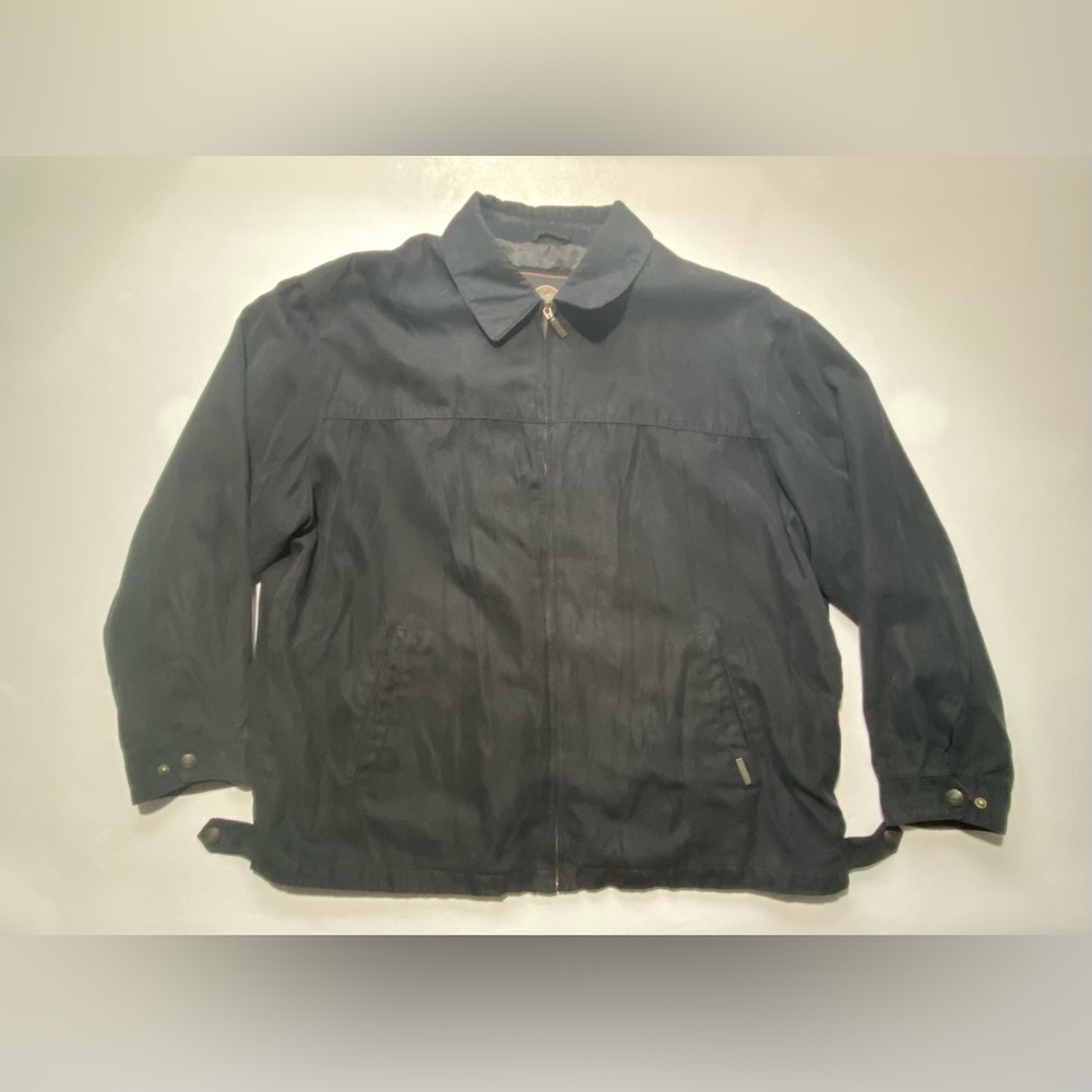 GOOD- Size XXL Mens Vintage Weatherproof Garment Company  Jacket Polyester Black